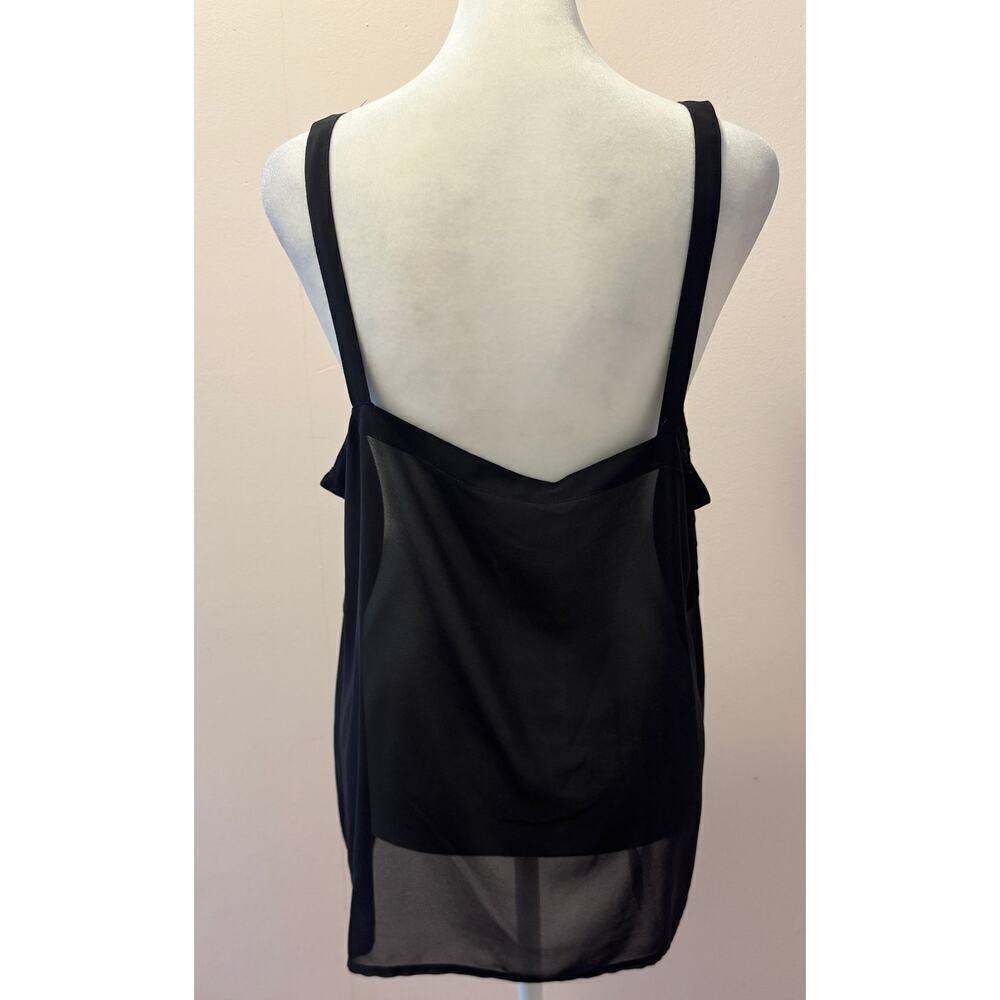 LOUIS FERAUD Vintage Tiered Pleated Camisole Tank EUR Size 14 - Picture 2 of 3